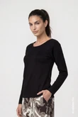 Monari Longsleeve 810029 Zwart 4