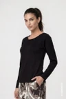 Monari Longsleeve 810029 Zwart 4