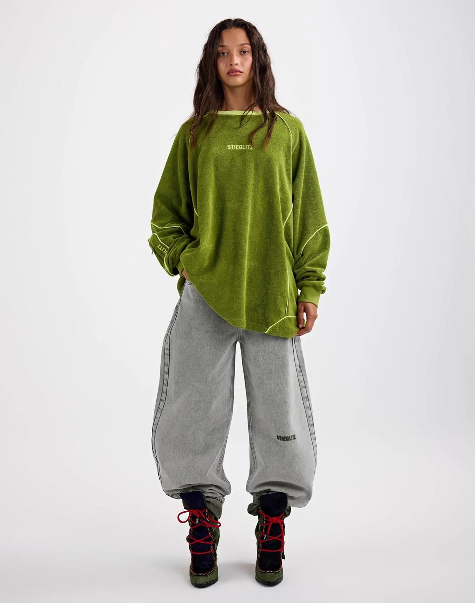Stieglitz Sweater Silvana Groen 1