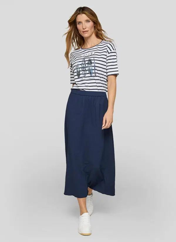 Rabe T-Shirt 56-121369 Blauw 1