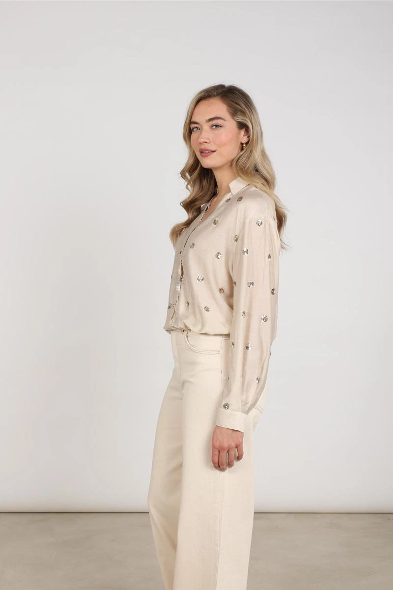 NUKUS Blouse NKF02160 Beige 5