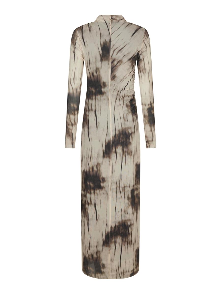 Neo Noir Jurk Onessa Bruin 4