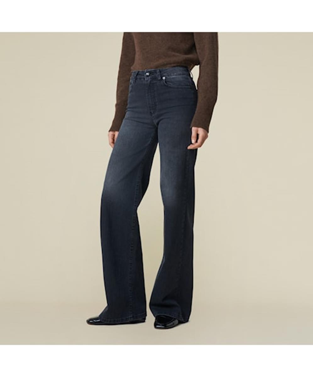 Lois Jeans Palazzo Zwart 1