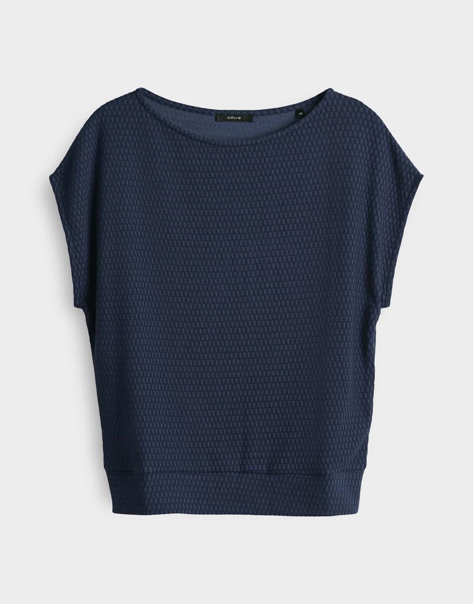 OPUS T-Shirt Sumsala Blauw 2