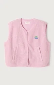 American Vintage Gilet Hoktown Roze 1