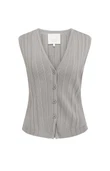 YAYA Gilet 01-010161-606 Grijs 2
