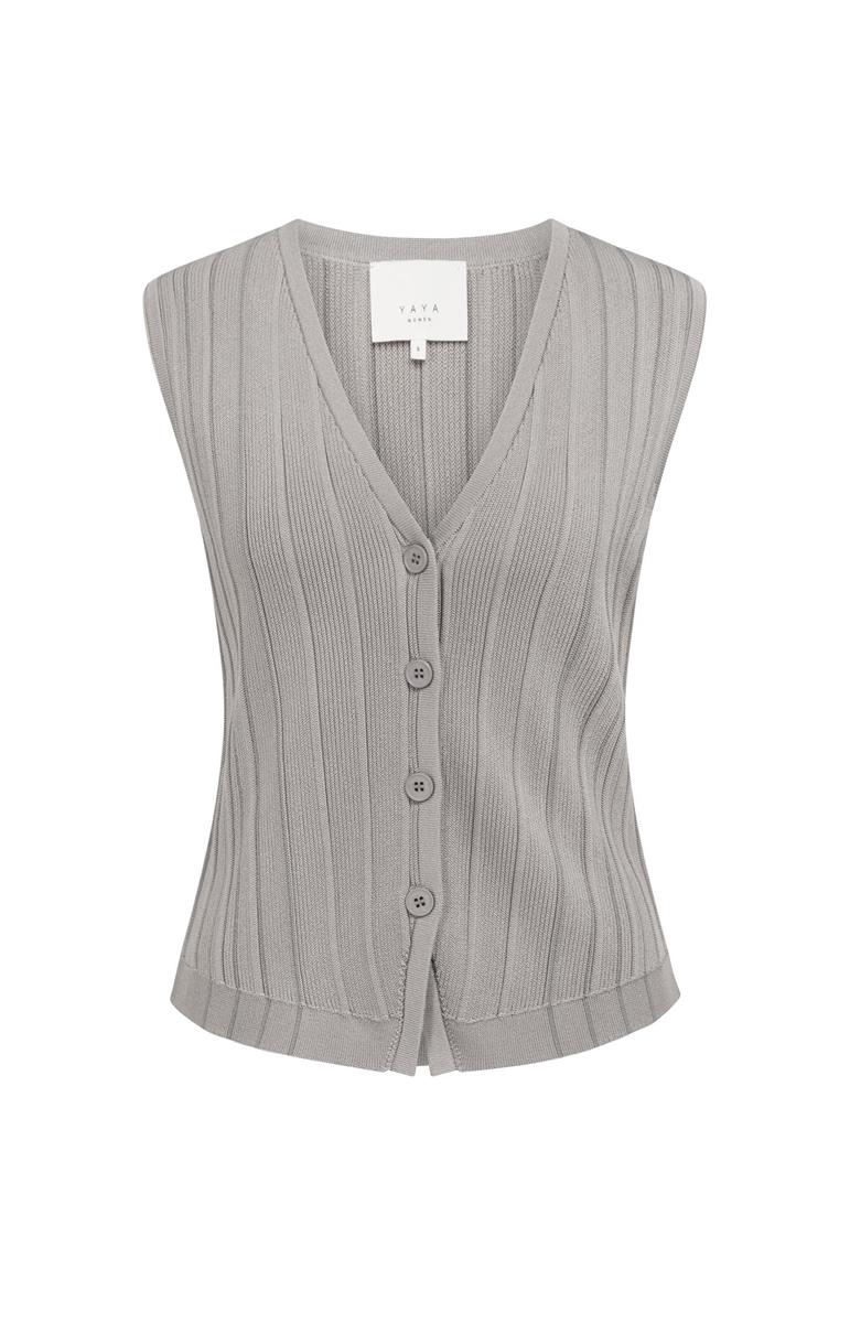 YAYA Gilet 01-010161-606 Grijs 2