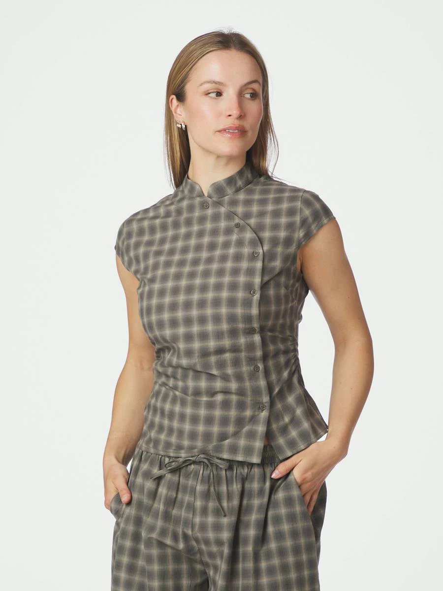 Neo Noir Blouse Pascale Groen 1