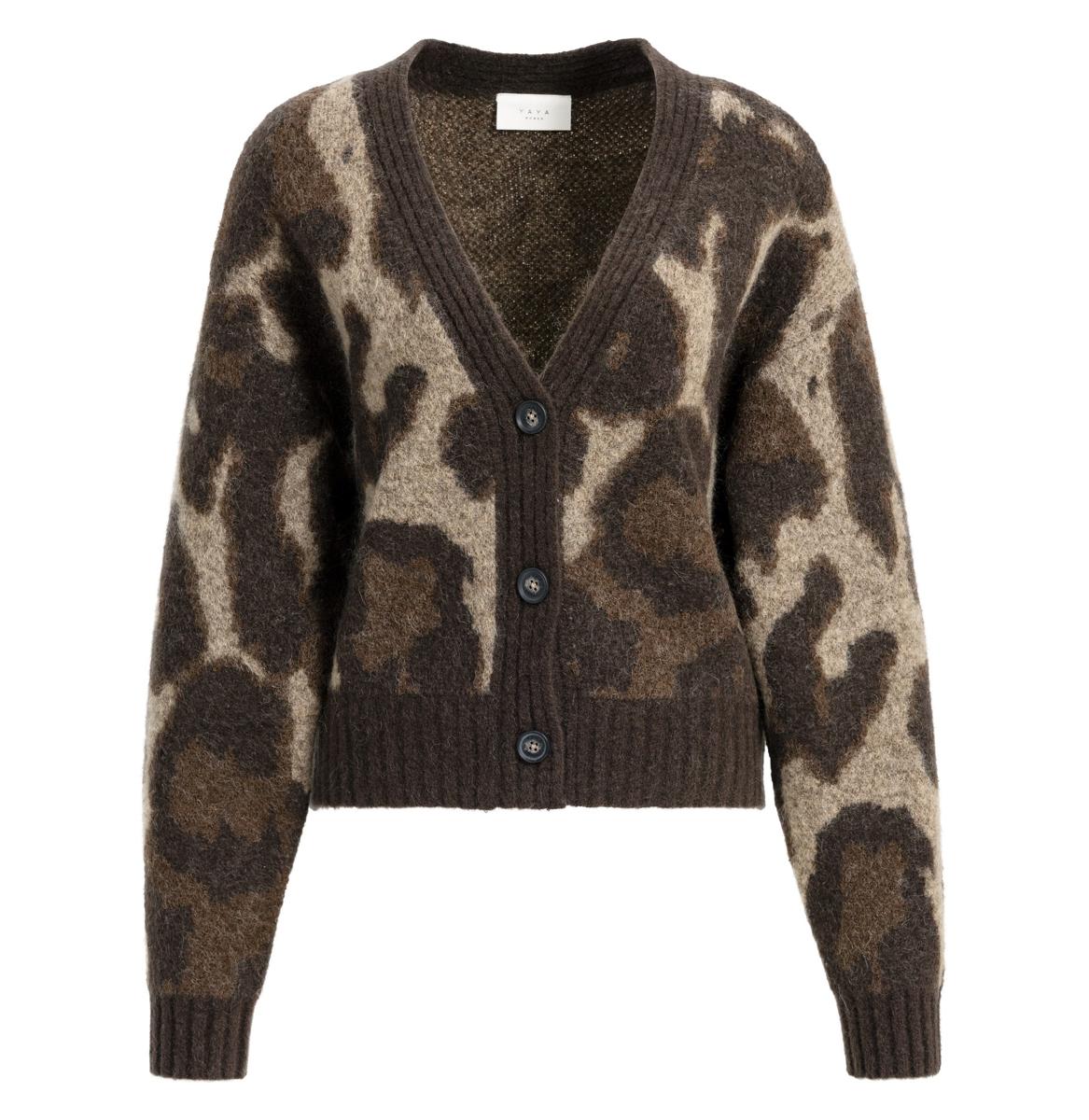 YAYA Vest 01-010182-610 Bruin 1