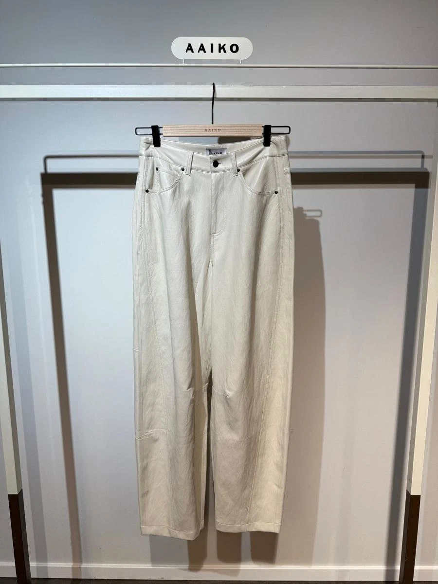 Aaiko Pantalon QUIN PU 689 Off-White 1