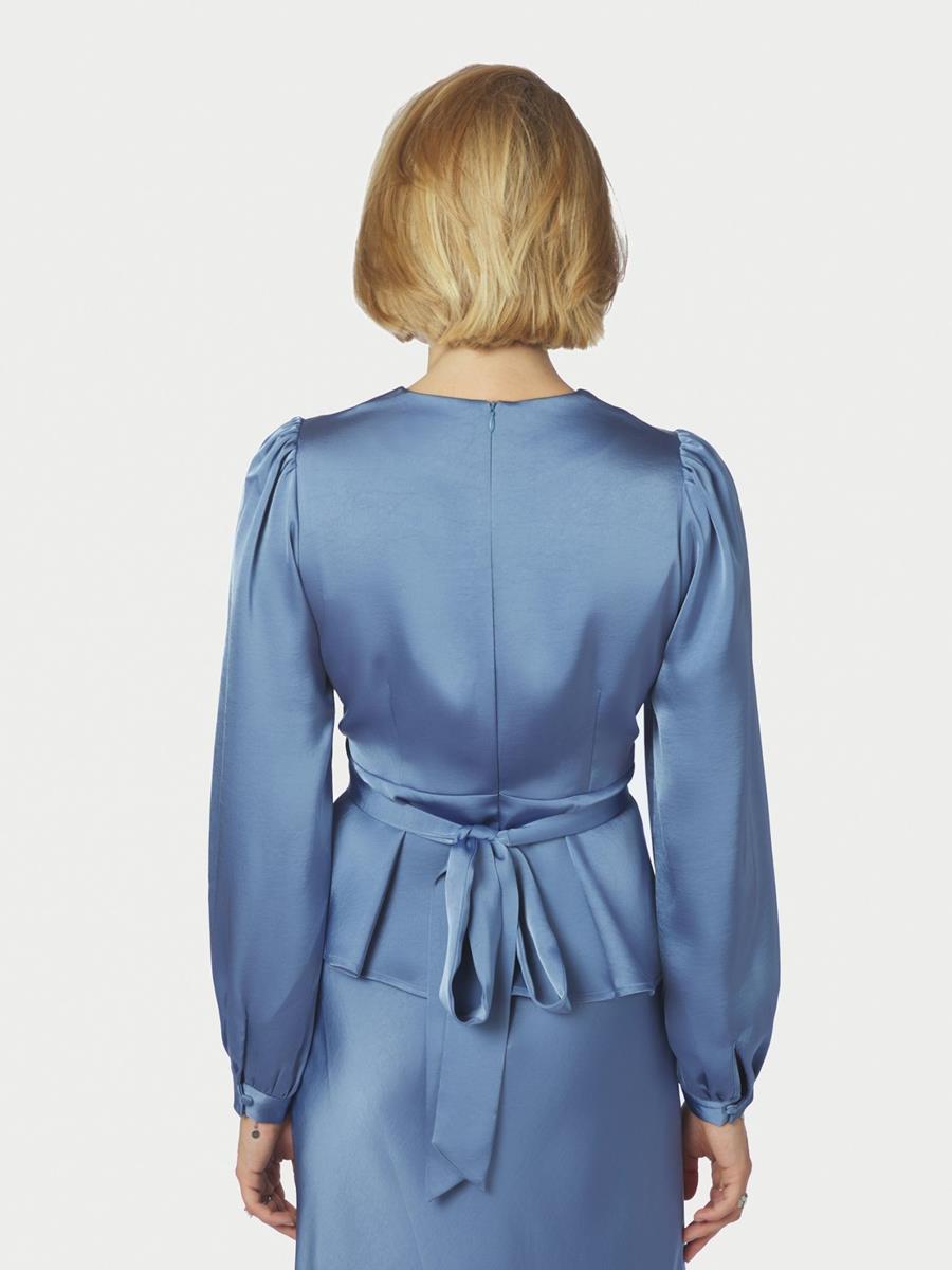 Neo Noir Blouse Rista Blauw 3