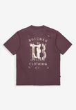 Butcher of Blue T-Shirt Mercer Layer Paars 4
