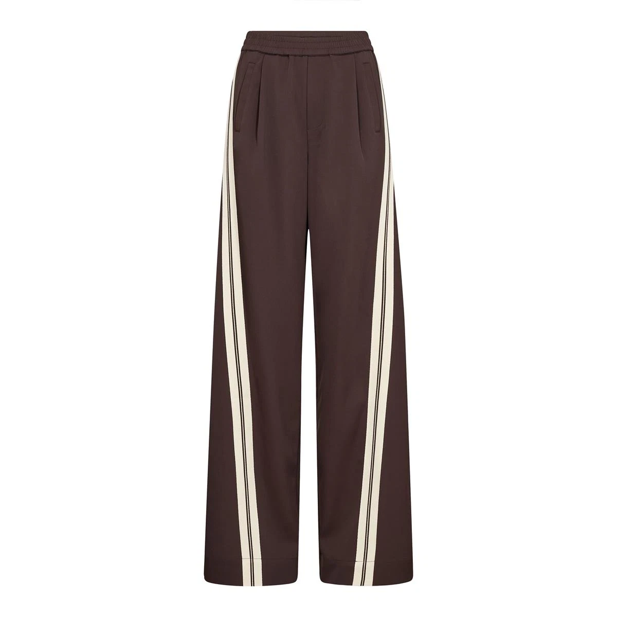 Co'Couture Pantalon Alini Bruin 1