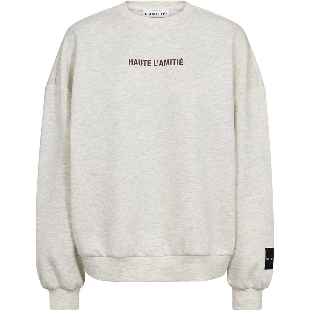Haute L'Amitié Sweater Back Print Studio Off-White 1