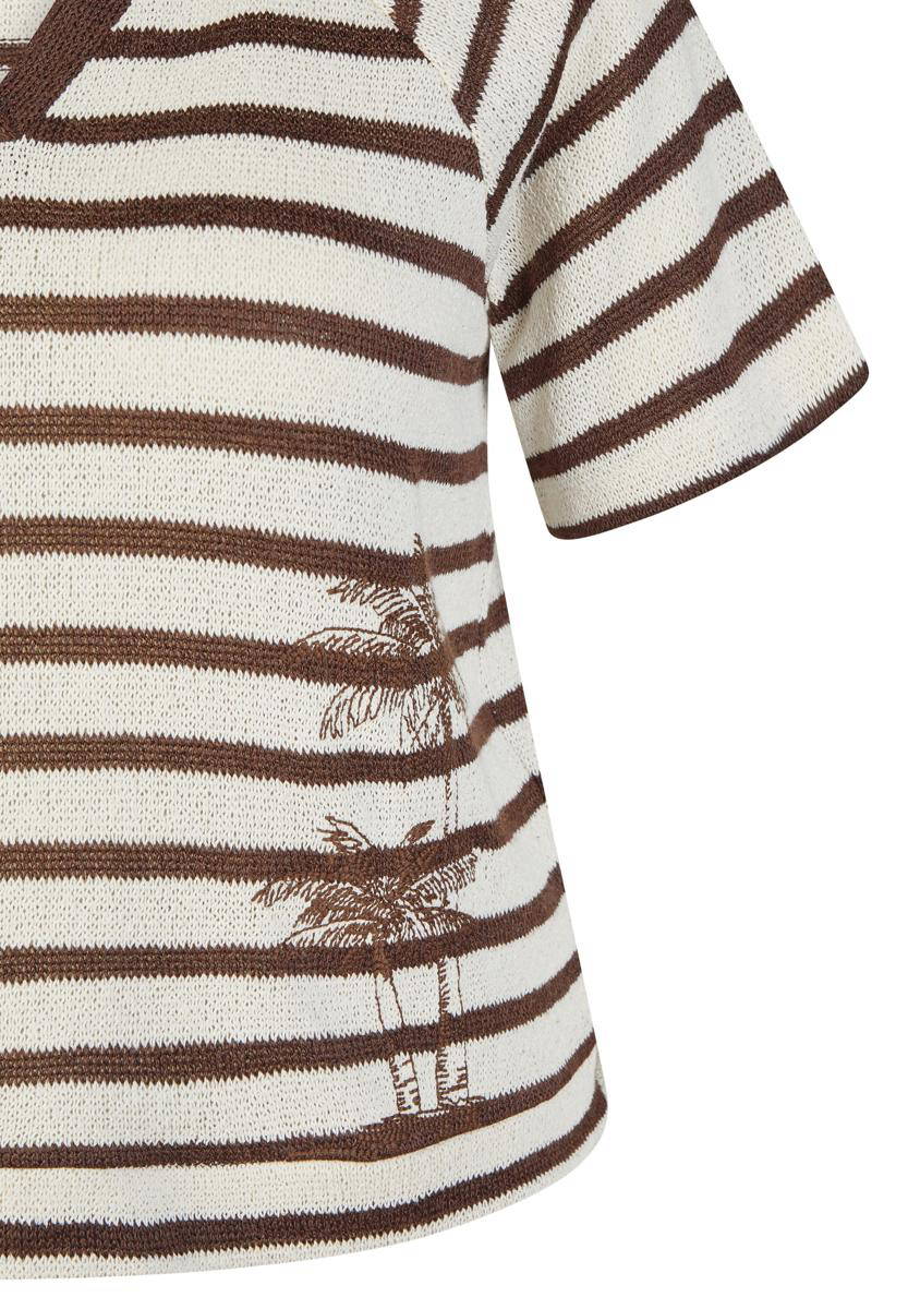 LeComte T-Shirt 56-624308 Bruin 3