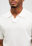 Butcher of Blue Polo Boucle Wit 5