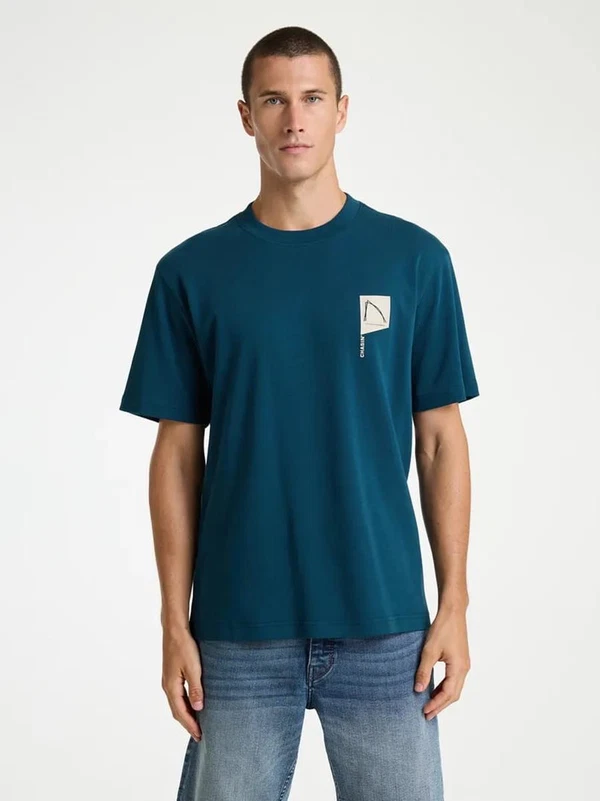 CHASIN T-Shirt Reco Blauw 1