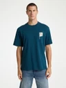 CHASIN T-Shirt Reco Blauw 1