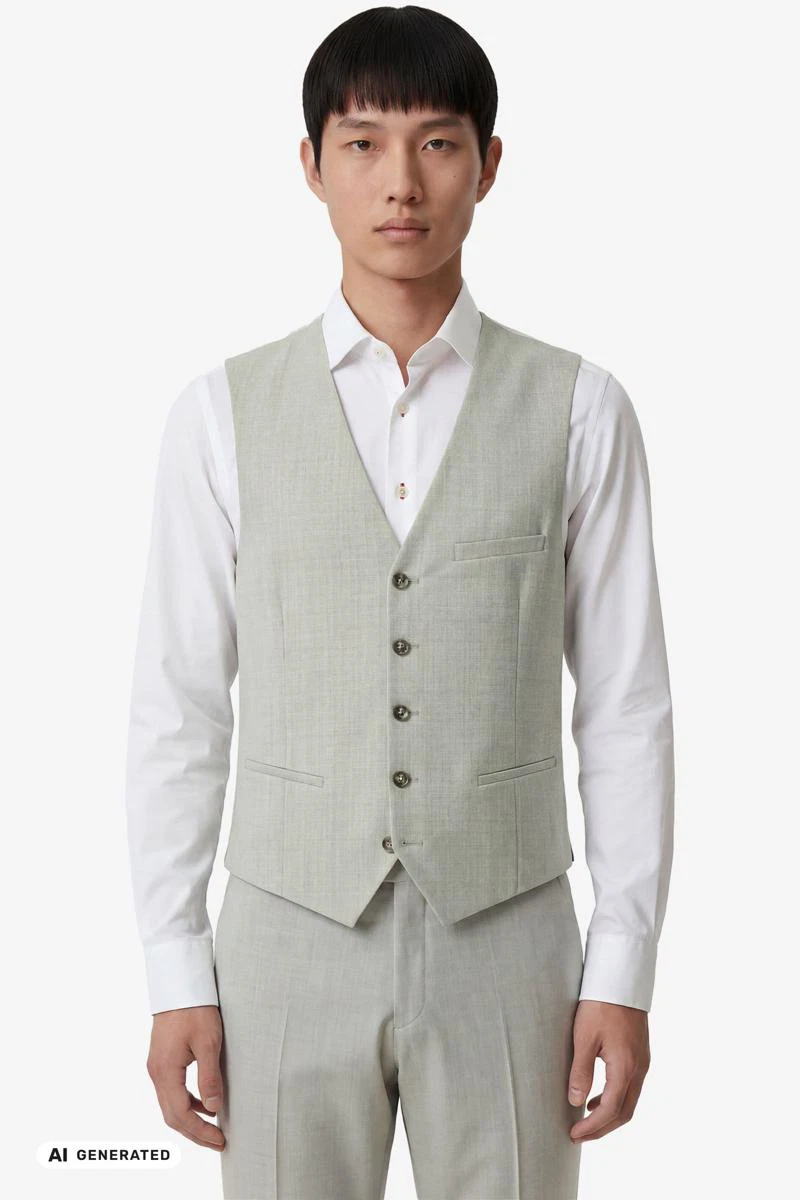 Club of Gents Gilet 50.184N1 / 440093 Grijs 2