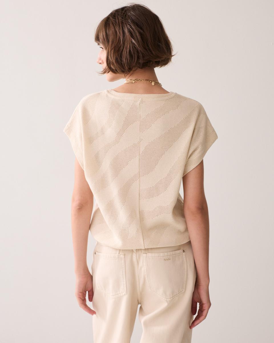 Summum T-Shirt 3s5323-30788 Beige 5