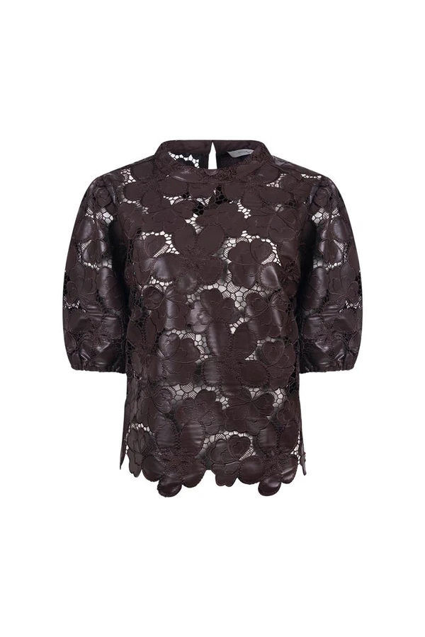 NUKUS T-Shirt NKF01105 Bruin 1