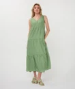 EsQualo Jurk HS26.14214 Groen 1