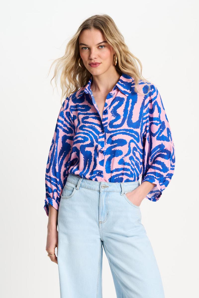 POM Amsterdam Blouse SP9648 Roze 1