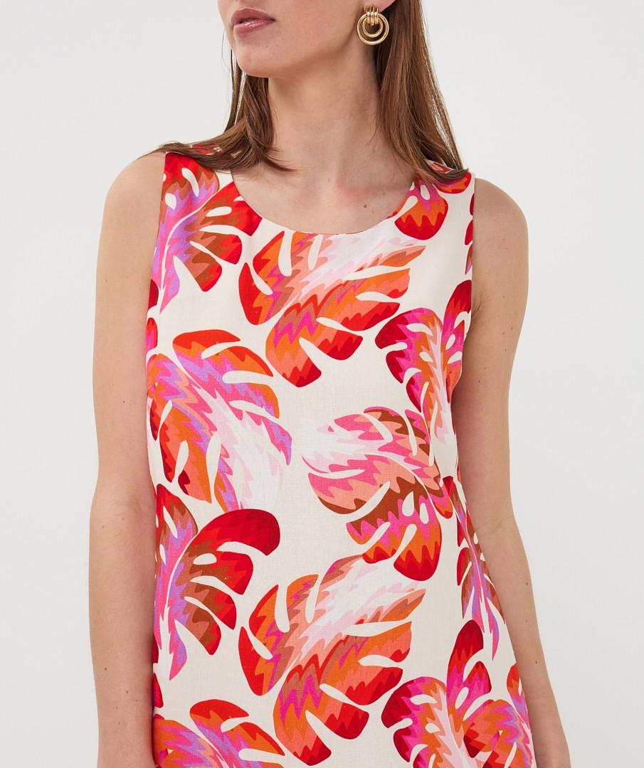 EsQualo Jurk HS26.10206 Rood 5