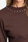 POM Amsterdam T-Shirt SP9720 Bruin 4