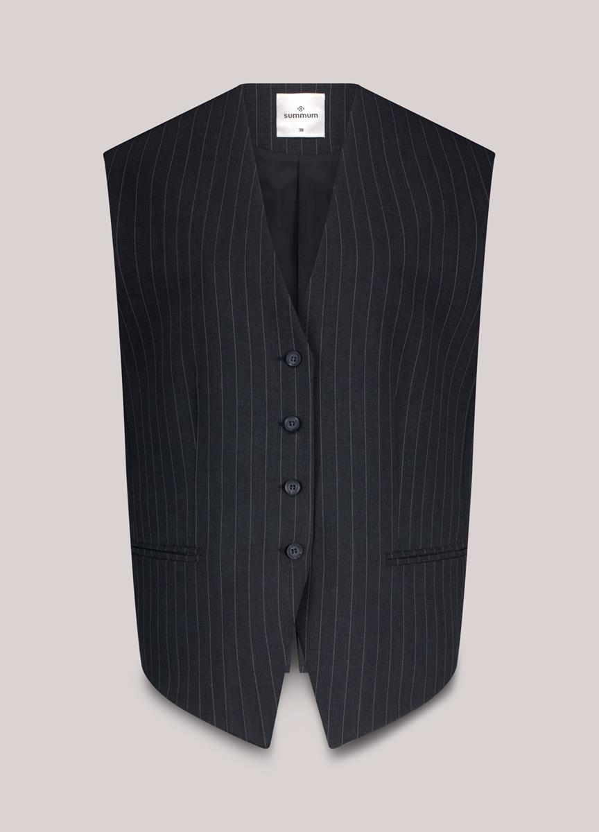 Summum Gilet 9s137-12258 Blauw 1