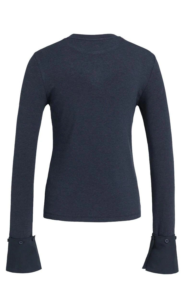 YAYA T-Shirt 01-709418-609 Blauw 2