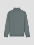 Law of the Sea Sweater Mind Soft Half Zip Groen 4