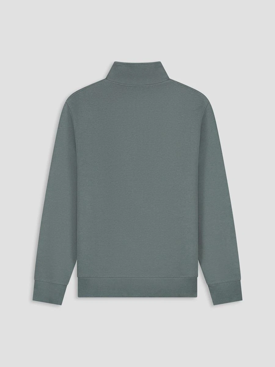 Law of the Sea Sweater Mind Soft Half Zip Groen 4