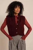 Studio Anneloes Vest Bibi sls cardigan Rood 5