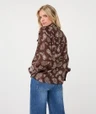 EsQualo Blouse F26.14505 Bruin 3
