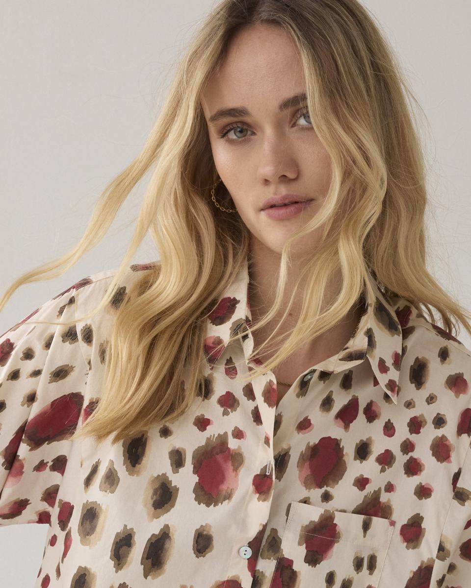 Summum Blouse 2s3440-12378 Rood 4