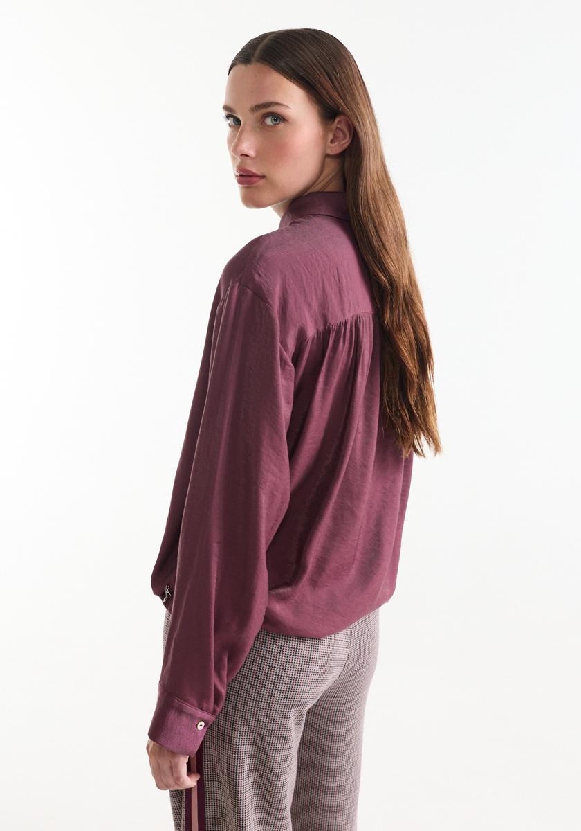 Jansen Amsterdam Blouse Inez Rood 3