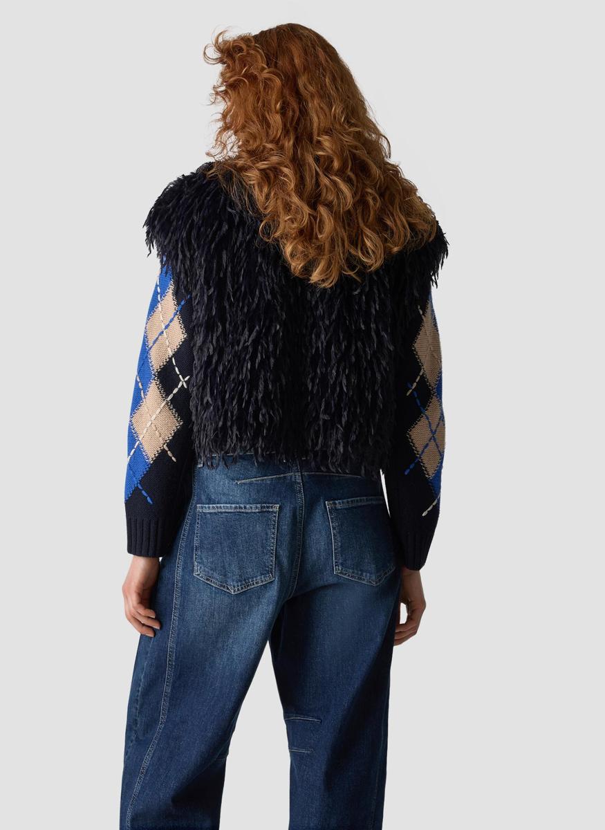 Le Comte Vest 55-631070 Blauw 3