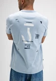 Butcher of Blue T-Shirt M2622021 Blauw 4