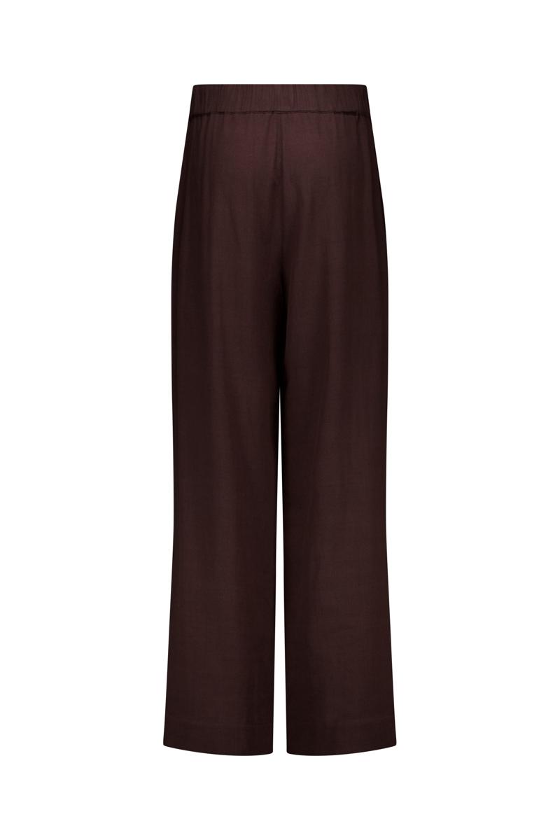 Studio Anneloes Pantalon Grace linen trous Bruin 2