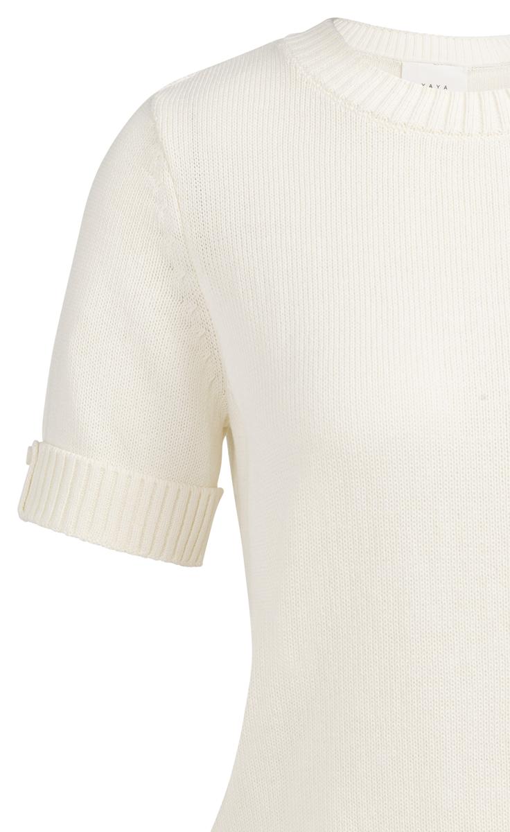 YAYA Trui 01-000574-603 Off-White 4