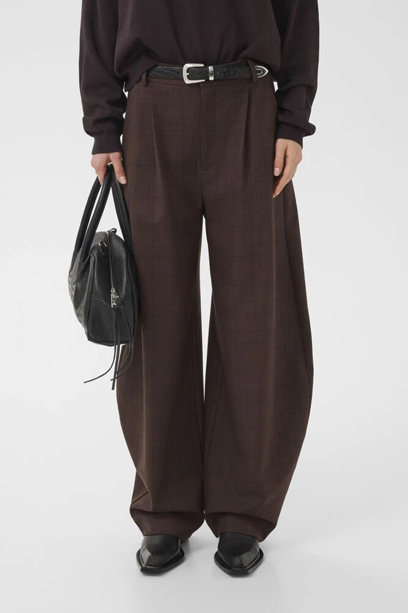 Gestuz Pantalon Lavana Bruin 1