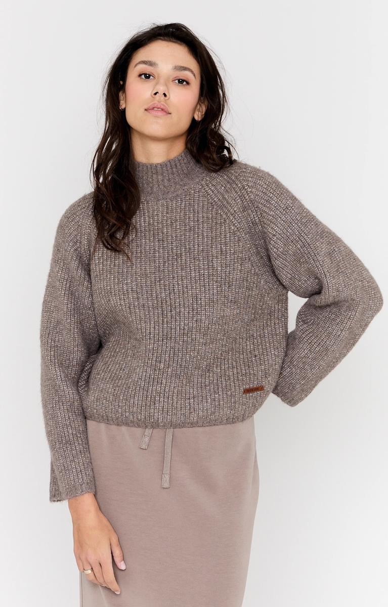 Moscow Trui Fantasy Taupe 1