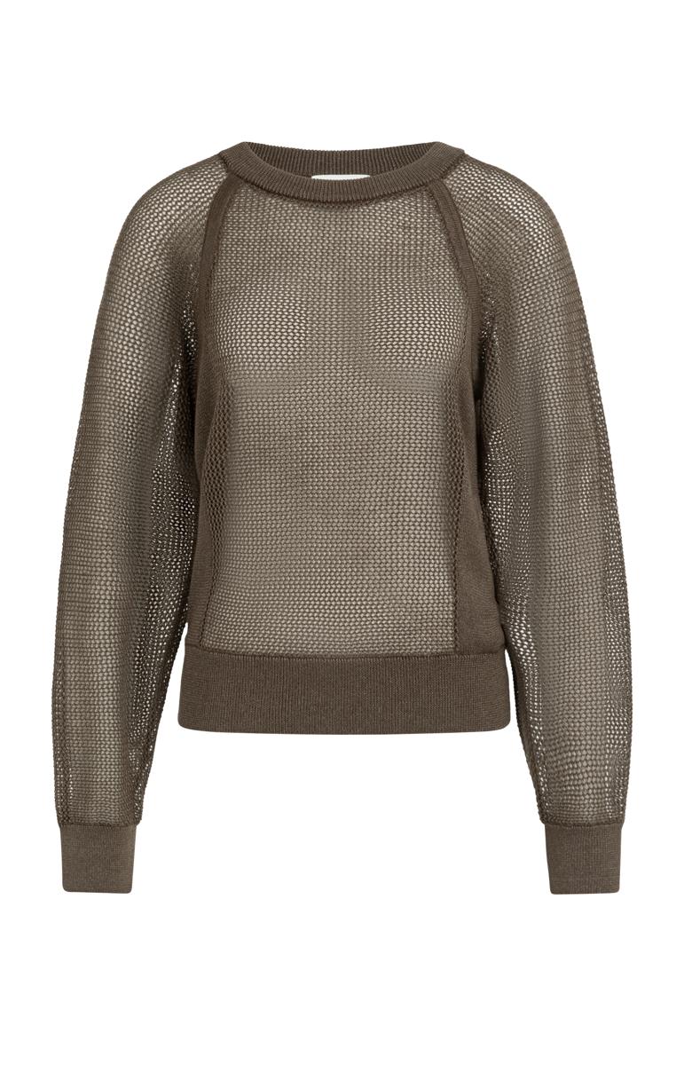 YAYA Trui 01-000592-605 Bruin 1