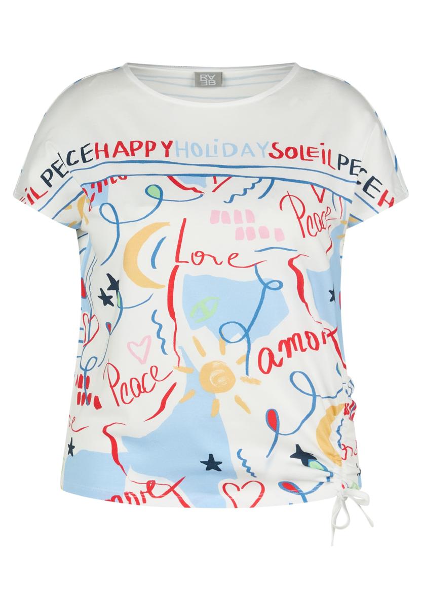 Rabe T-Shirt 56-124324 Wit 3