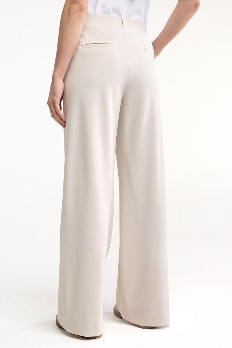 Studio Anneloes Pantalon Lexie bonded trou Off-White 5
