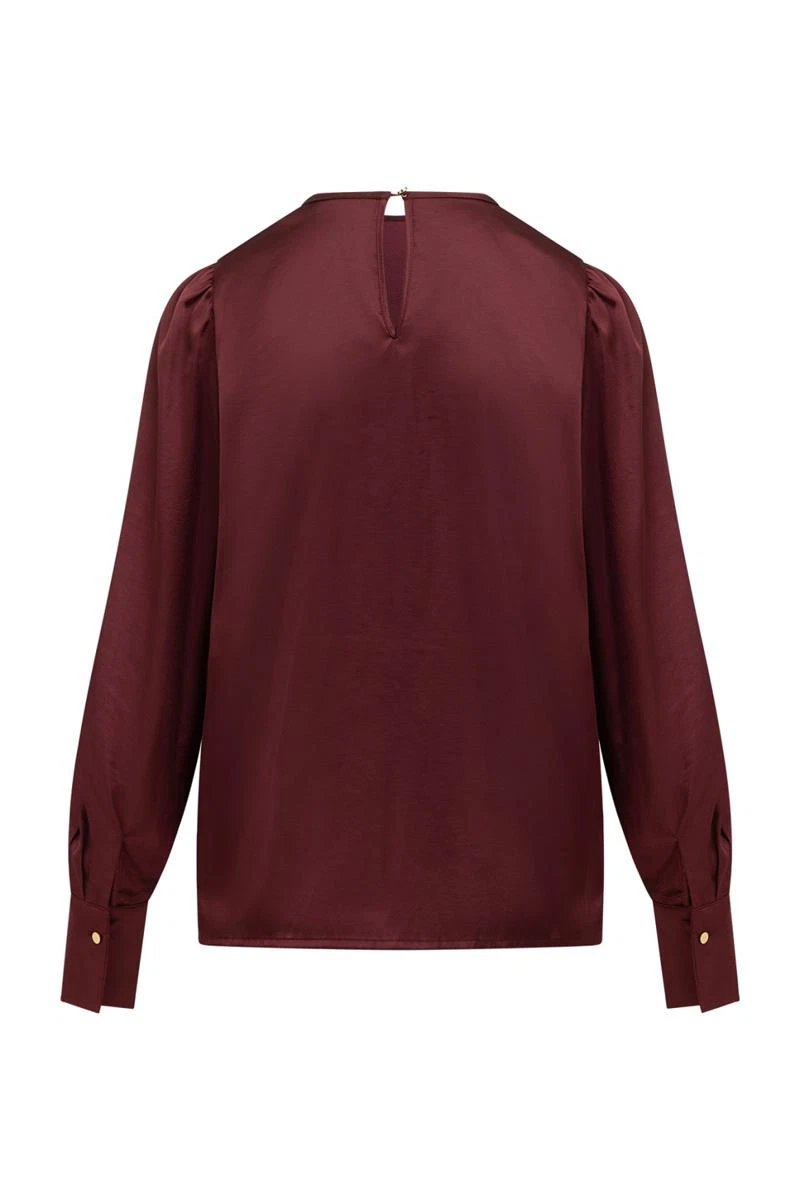 Label DOT Blouse 2621015 Rood 3