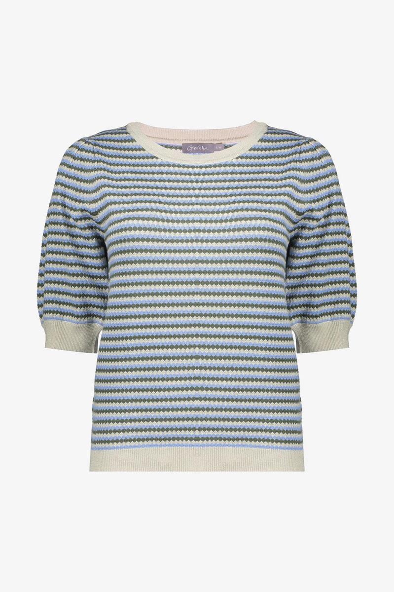 Geisha Trui 64066-14 Blauw 2