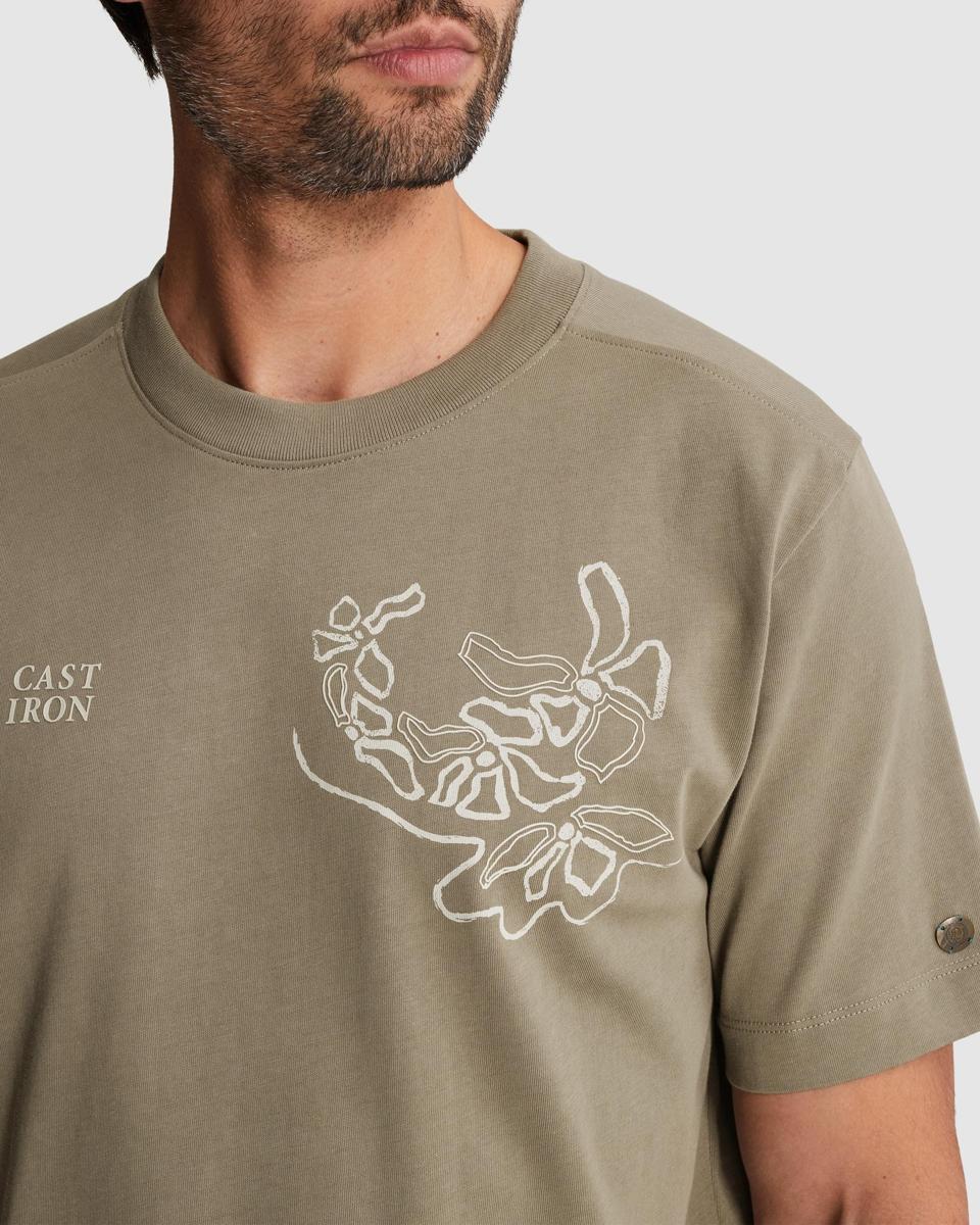 Cast Iron T-Shirt CTSS2605586 Paars 5