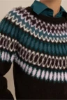 Studio Anneloes Trui Femmy fairisle pu Paars 5